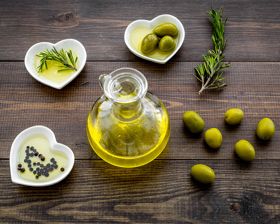 Aceite y olivas